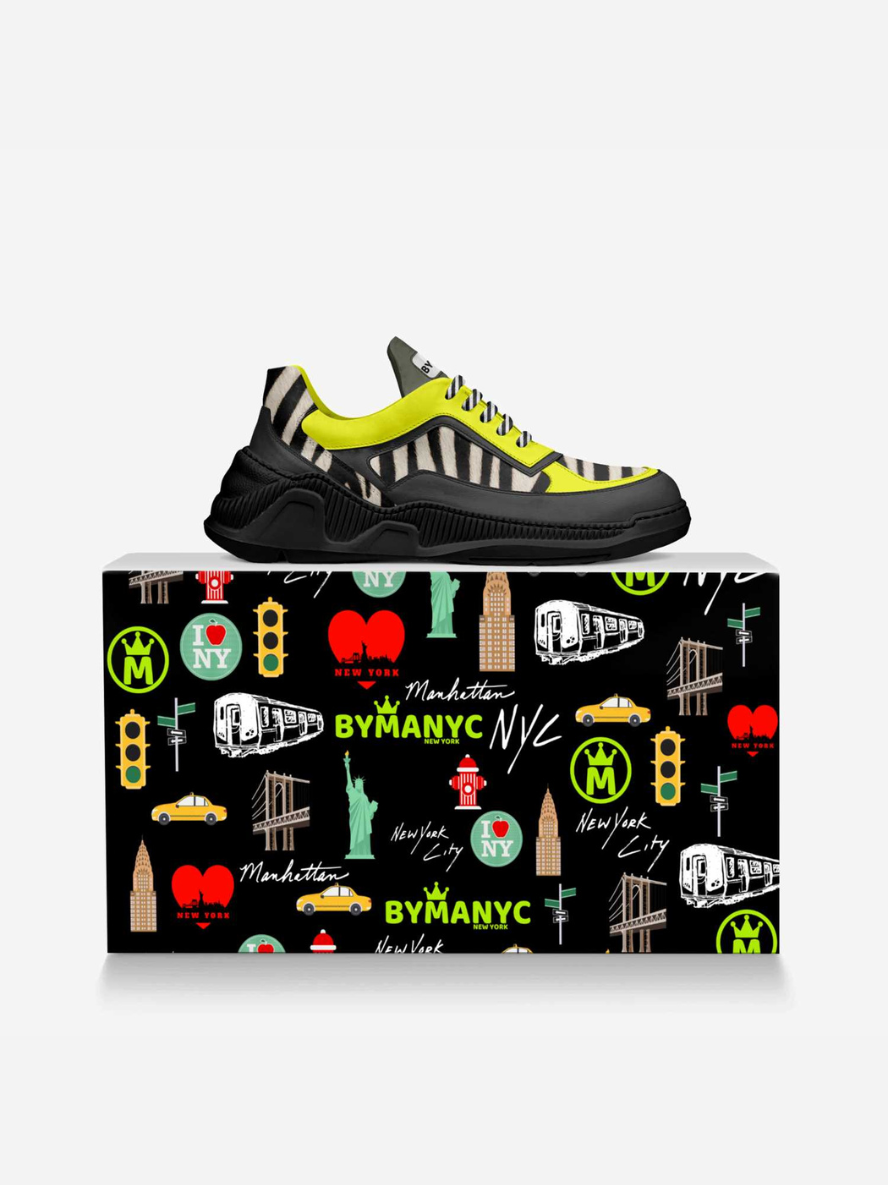 Ethical Sneakers BYMANYC ® NYC Haute Footwear – Flatiron Iconic