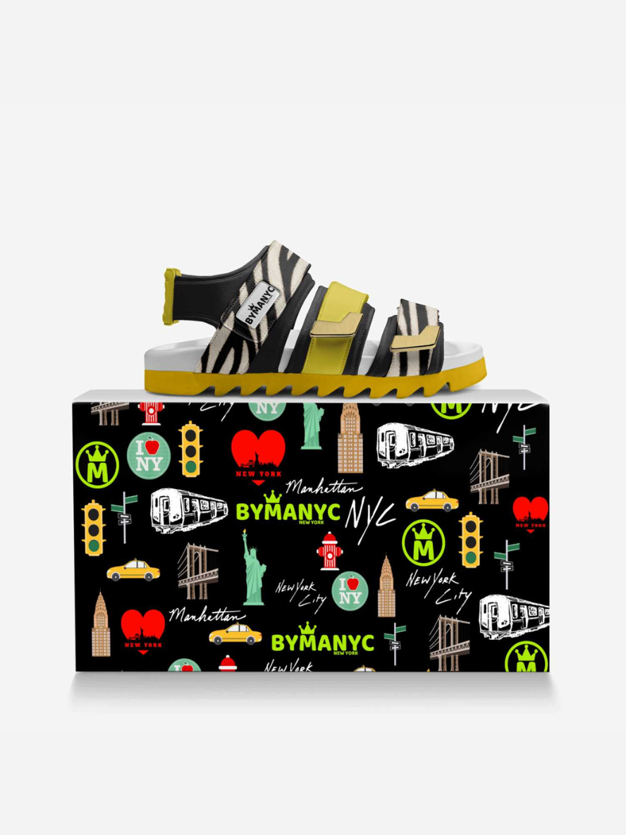 Eco-friendly Sandals BYMANYC ® NYC Haute Footwear – Carnegie Luxe